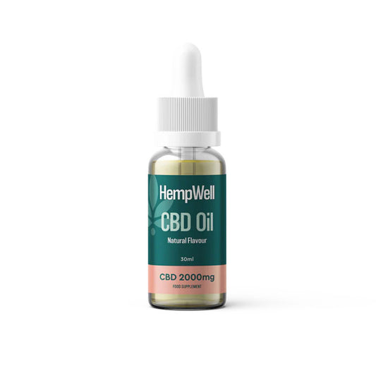 HempWell CBD Isolate Naturell (20%, 30ml)