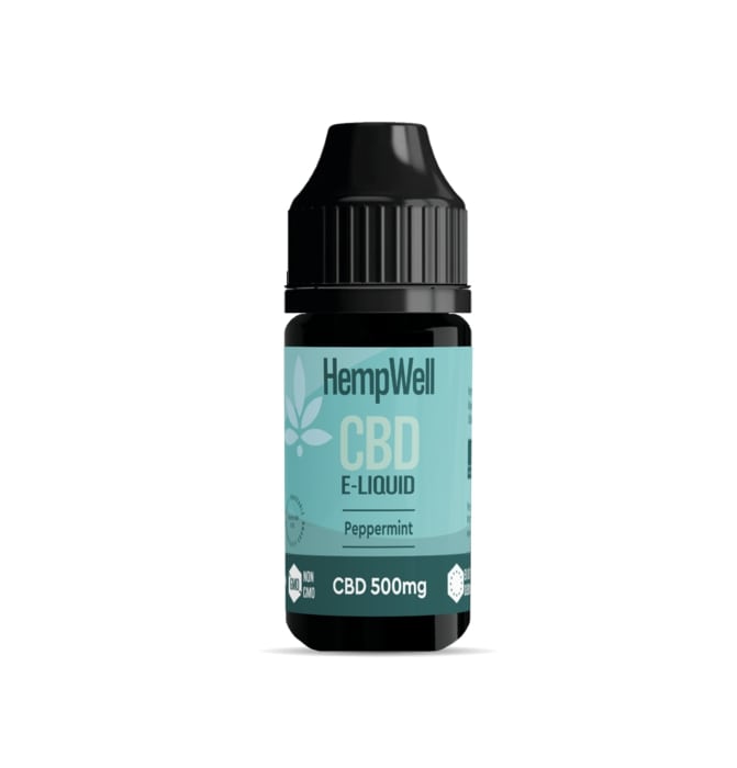 CBD Vape E-vätska Mint (30ml, 500mg)